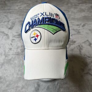 Reebok On-Field Hat Pittsburgh Steelers Super Bowl XLIII 43 Champions NFL Hat